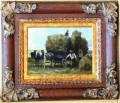 WB 220 antique oil painting frame corner